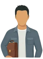 エアコンで悩む人物イラスト